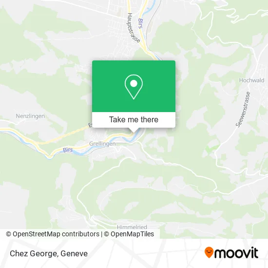 Chez George map
