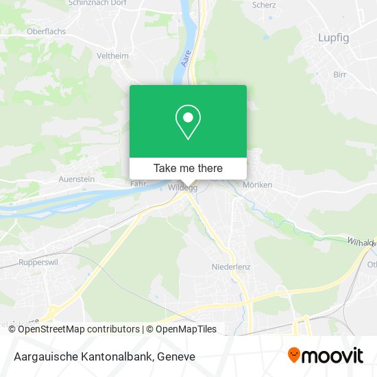 Aargauische Kantonalbank map