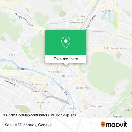 Schule Milchbuck map