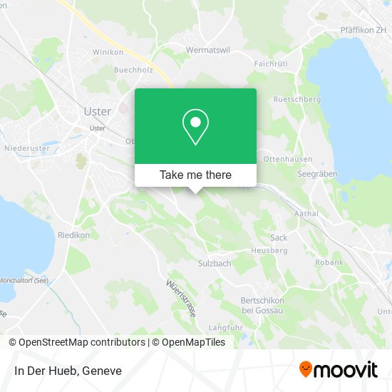 In Der Hueb map