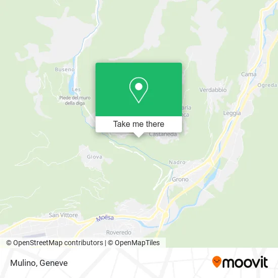 Mulino map