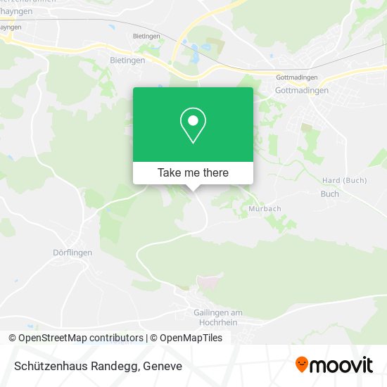 Schützenhaus Randegg map