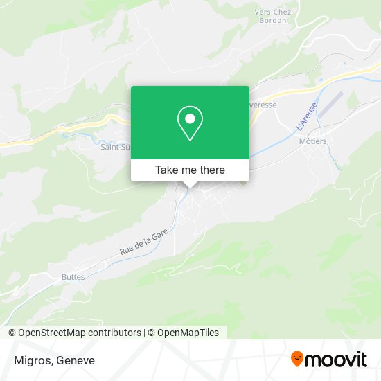 Migros map