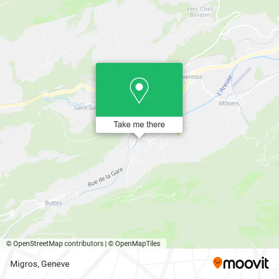 Migros map