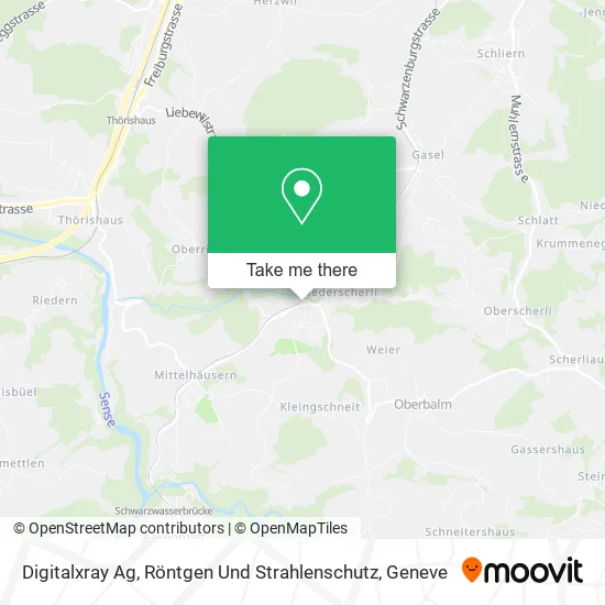 Digitalxray Ag, Röntgen Und Strahlenschutz map