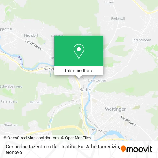Gesundheitszentrum Ifa - Institut Für Arbeitsmedizin plan