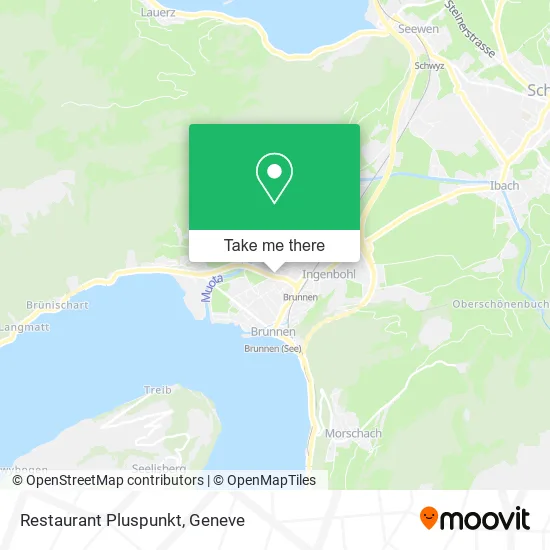 Restaurant Pluspunkt map