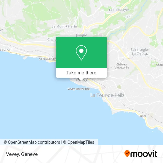 Vevey map