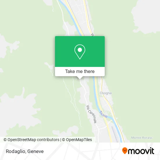 Rodaglio map