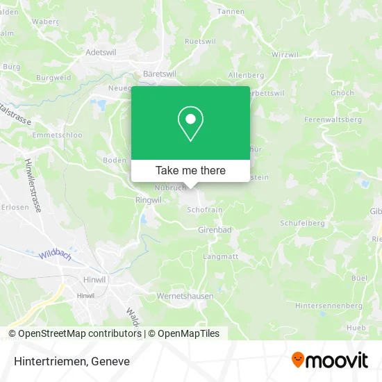 Hintertriemen map