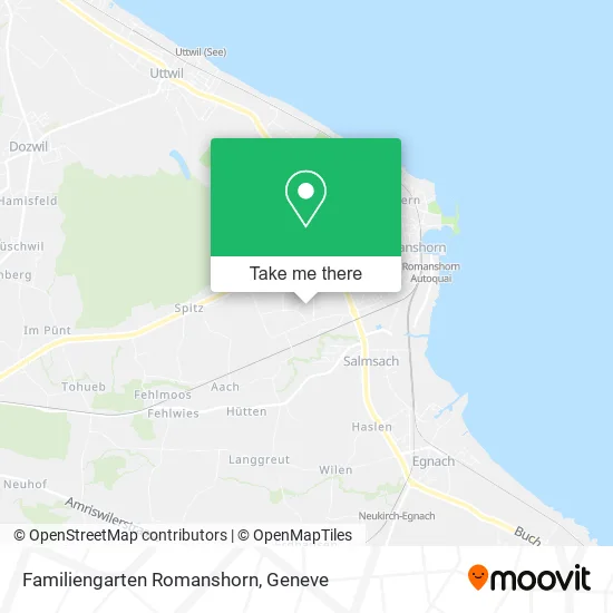 Familiengarten Romanshorn map