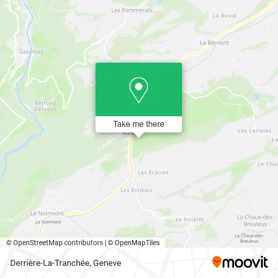 Derrière-La-Tranchée plan