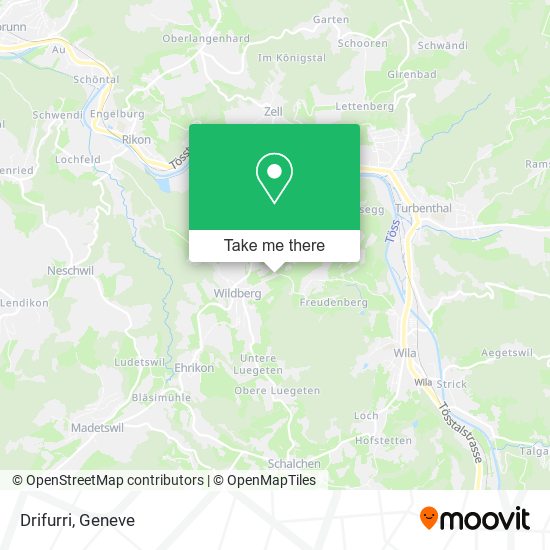 Drifurri map