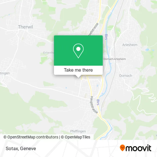 Sotax map