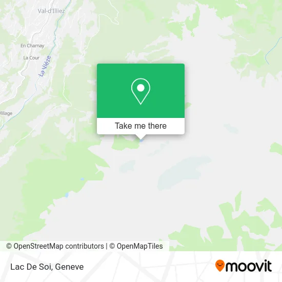 Lac De Soi map