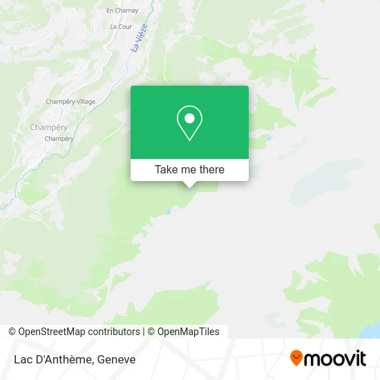 Lac D'Anthème map