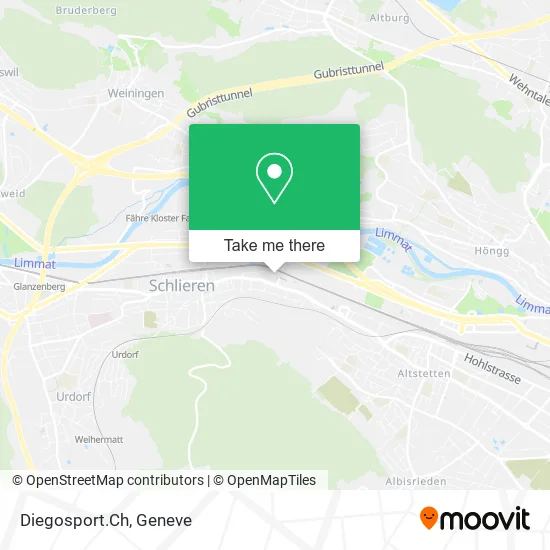 Diegosport.Ch map