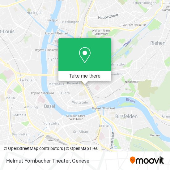 Helmut Fornbacher Theater map