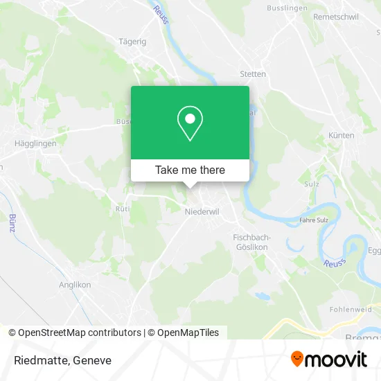 Riedmatte map