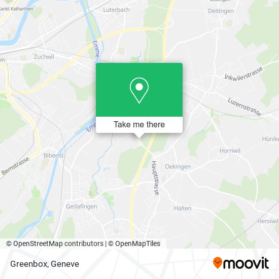 Greenbox map