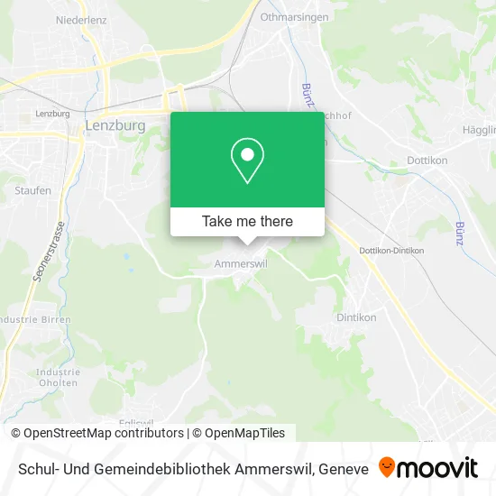 Schul- Und Gemeindebibliothek Ammerswil map