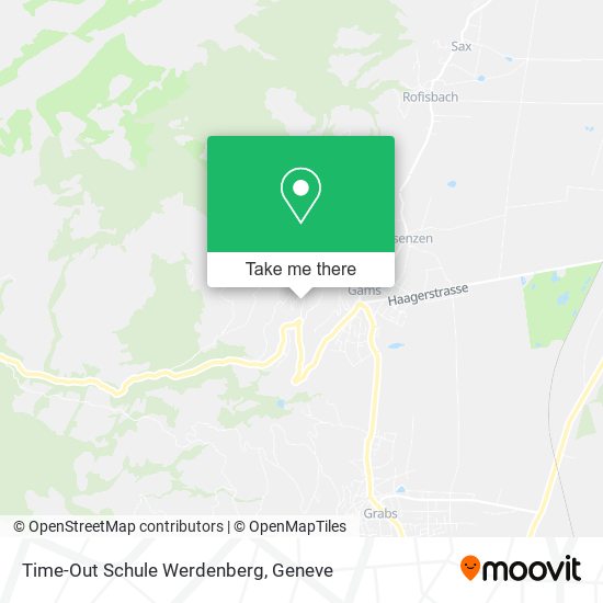 Time-Out Schule Werdenberg map