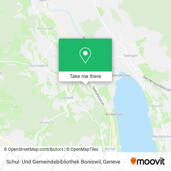 Schul- Und Gemeindebibliothek Boniswil map