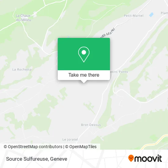 Source Sulfureuse map
