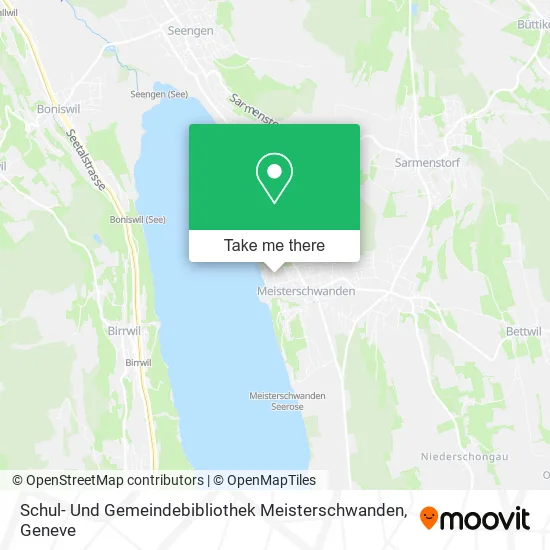 Schul- Und Gemeindebibliothek Meisterschwanden map