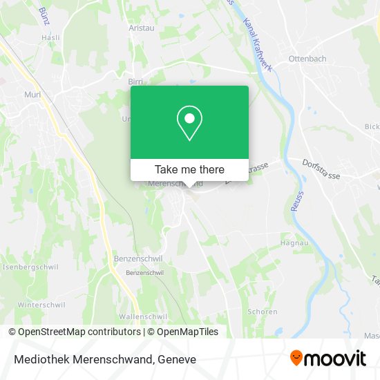 Mediothek Merenschwand map