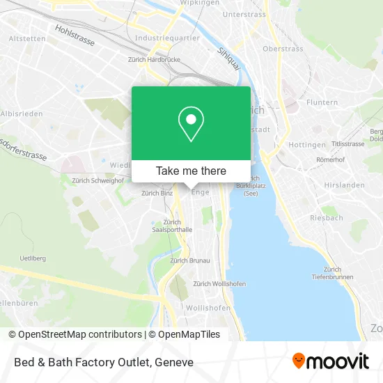 Bed & Bath Factory Outlet map