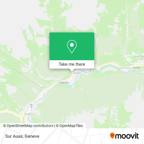 Sur Auas map