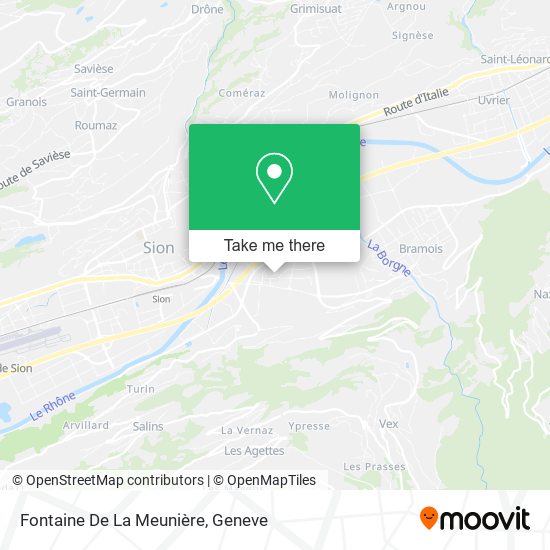 Fontaine De La Meunière map