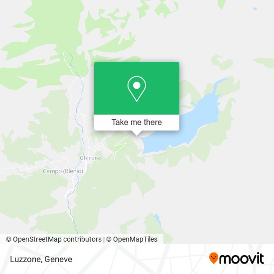Luzzone map