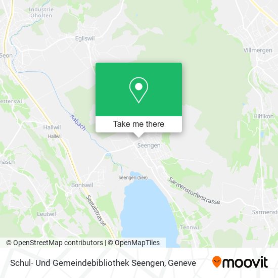 Schul- Und Gemeindebibliothek Seengen map