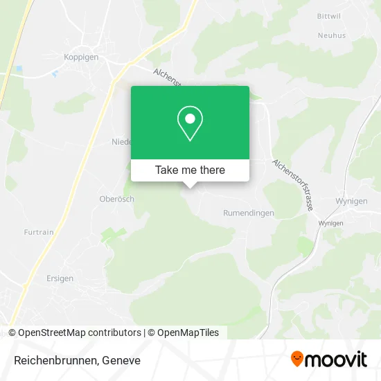 Reichenbrunnen map