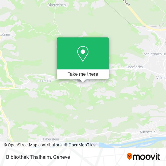 Bibliothek Thalheim map