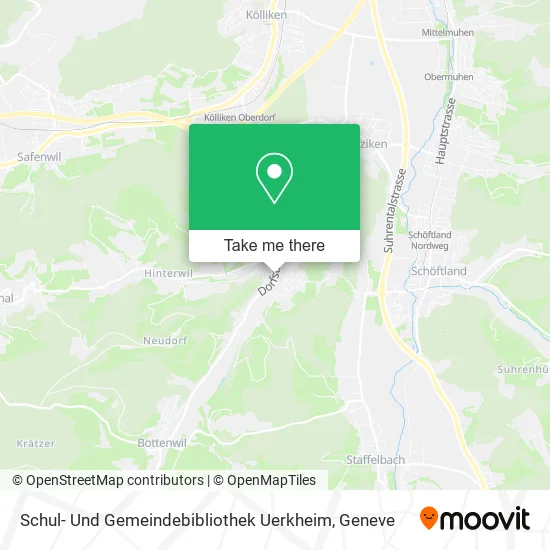 Schul- Und Gemeindebibliothek Uerkheim map