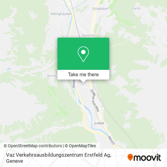 Vaz Verkehrsausbildungszentrum Erstfeld Ag map