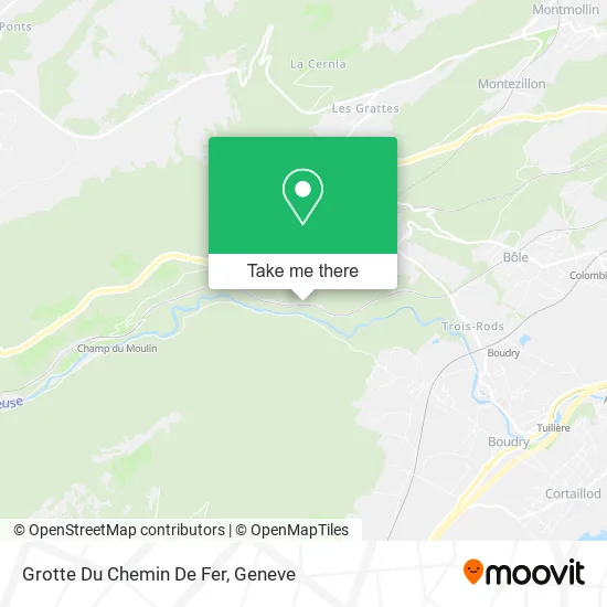 Grotte Du Chemin De Fer map
