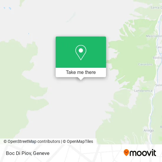 Boc Di Piov map
