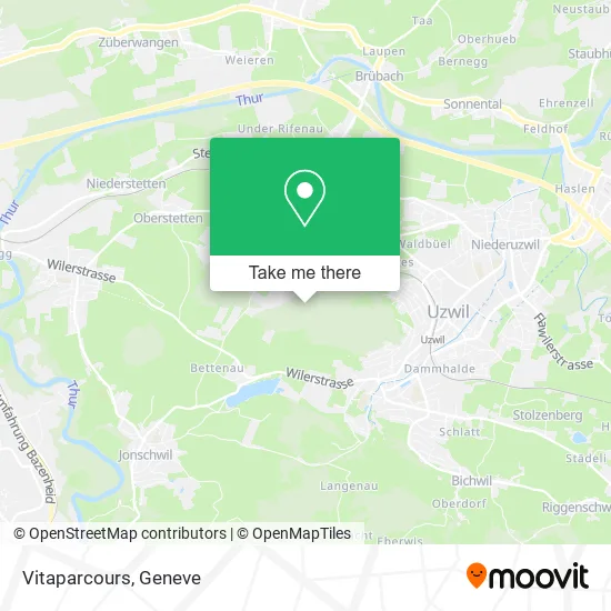 Vitaparcours map