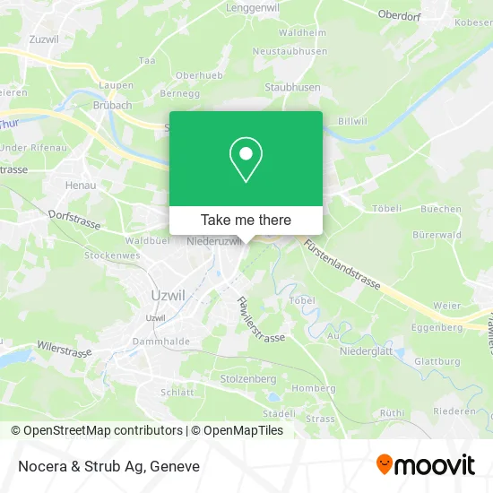 Nocera & Strub Ag map