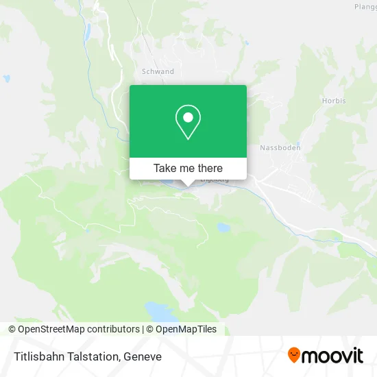 Titlisbahn Talstation map
