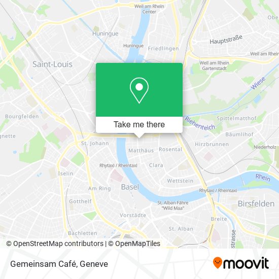 Gemeinsam Café map