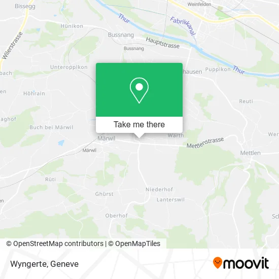 Wyngerte map