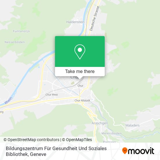 Bildungszentrum Für Gesundheit Und Soziales Bibliothek map