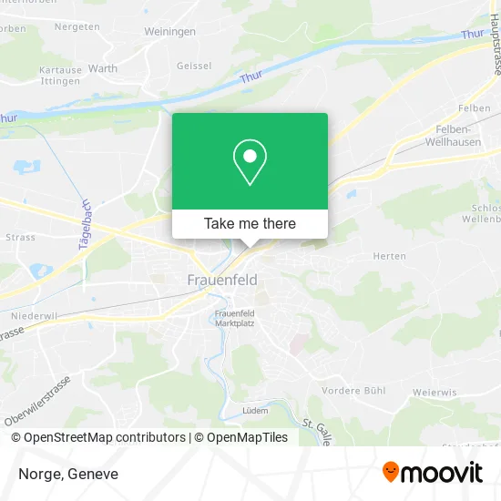 Norge map