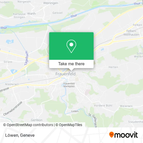 Löwen map