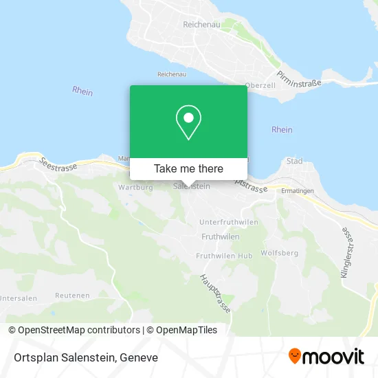 Ortsplan Salenstein map